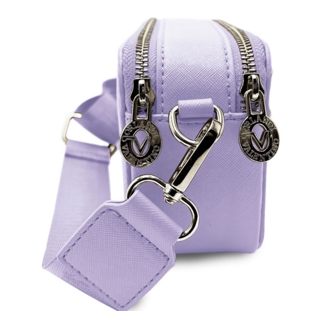 NWT Valentino Orlandi Lavender Premium Studded Clutch Sealed Uncirculated - Picture 5 of 7